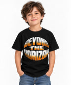 Beyond The Horizon Circular Retro Or - Black
