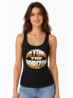 Beyond The Horizon Circular Retro Or - Black