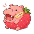 Big Bite Strawberry Hippo