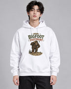 Bigfoot Footprint Cryptid Mystery Hu - White