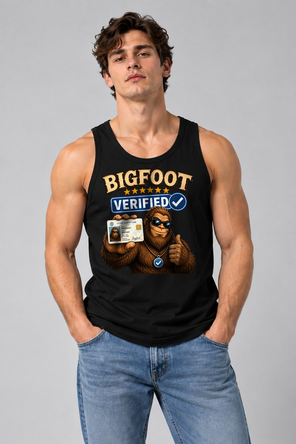 Bigfoot Verified Official ID Card - Black