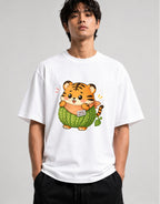 Bitter But Cute Tiger - White