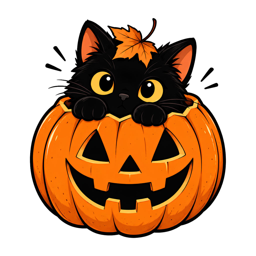 Black Cat Pumpkin