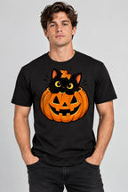 Black Cat Pumpkin - Black