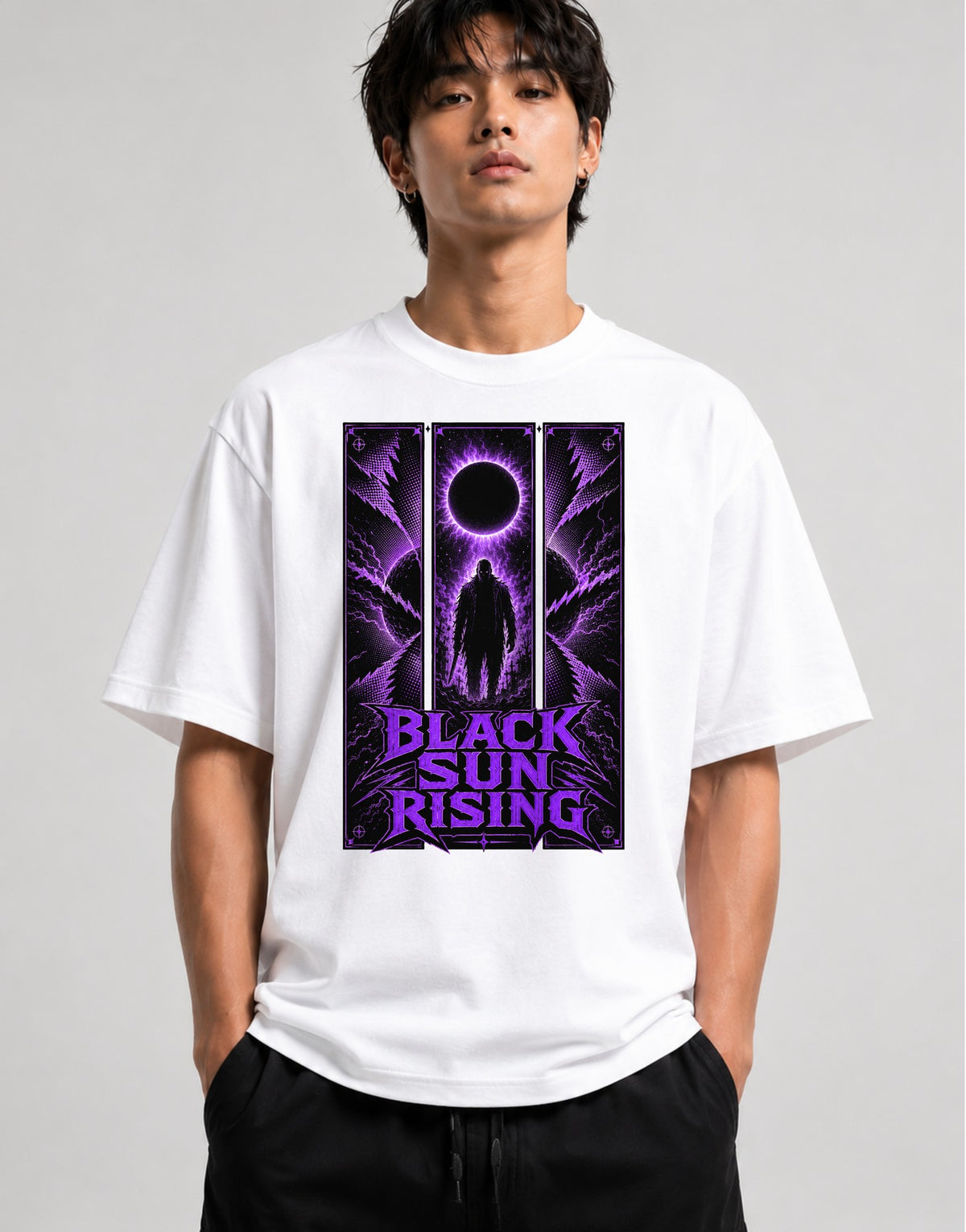 Black Sun Rising - White