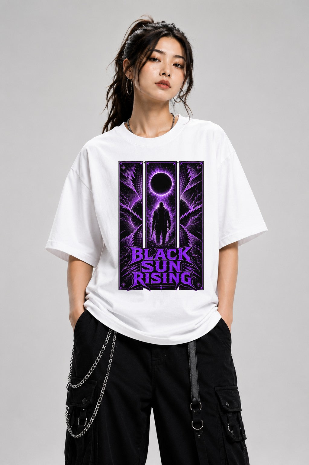 Black Sun Rising - White