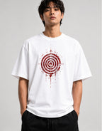 Bleeding Bullseye - White