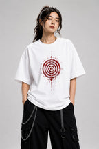 Bleeding Bullseye - White