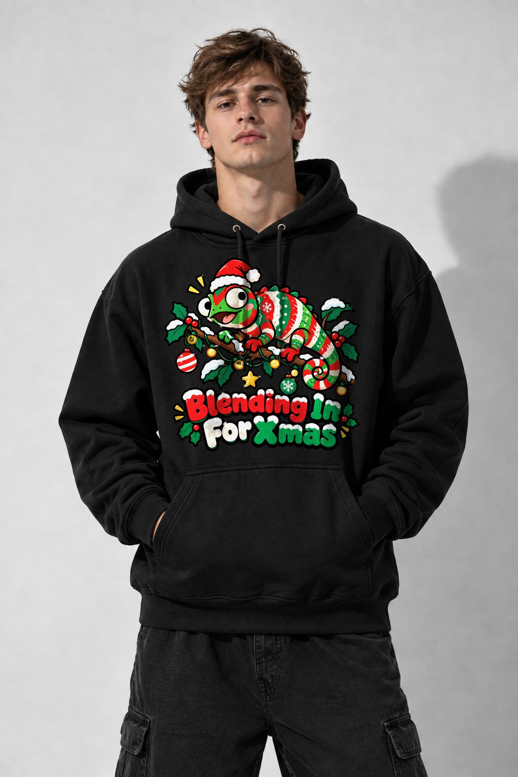 Blending In For Xmas - Black