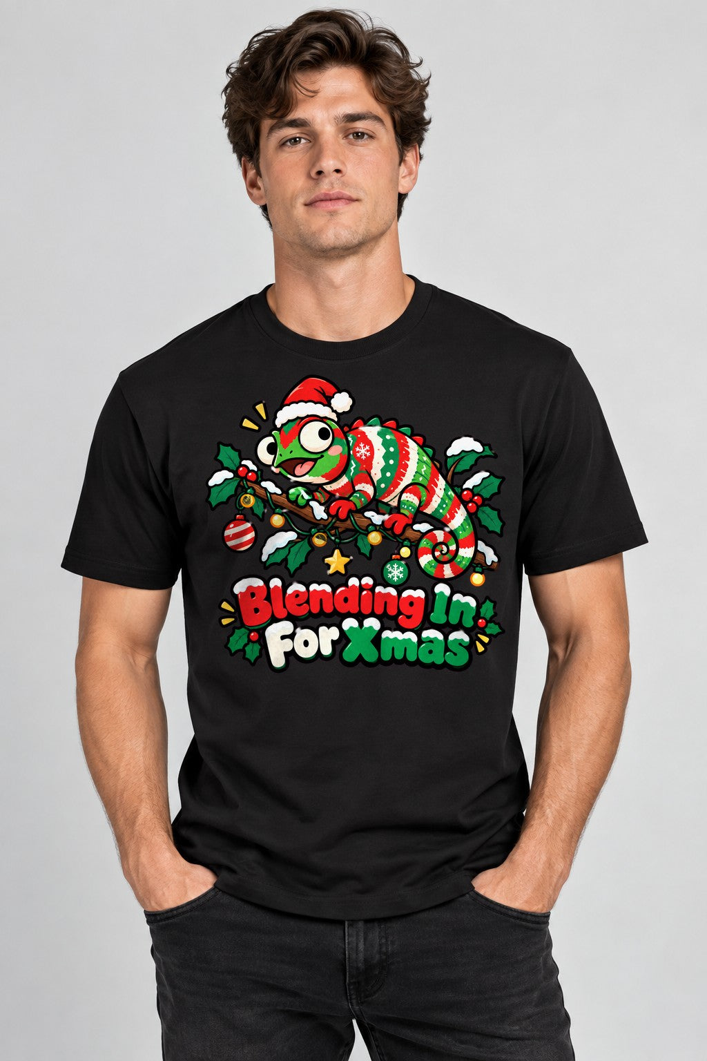 Blending In For Xmas - Black