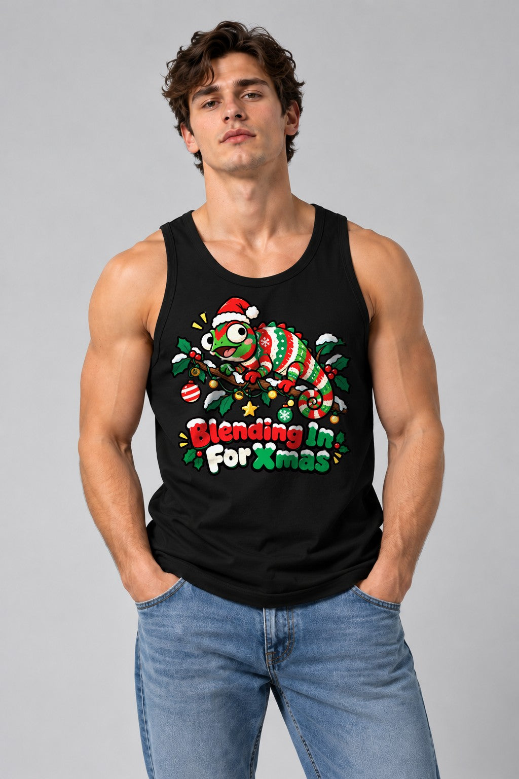 Blending In For Xmas - Black
