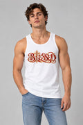 Blessed Ornate Typography - White
