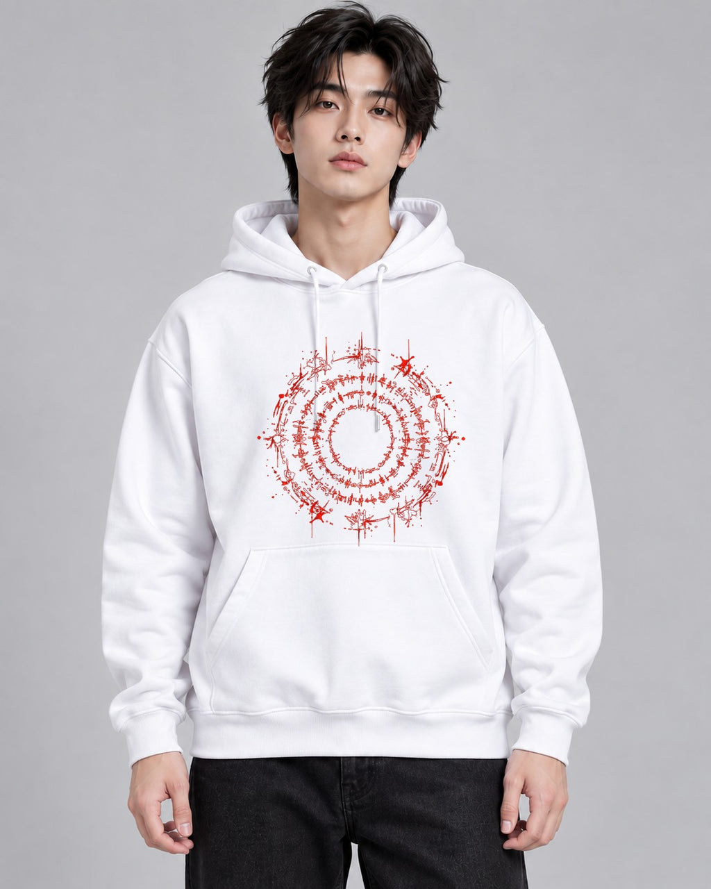 Blood Ritual Circle - White