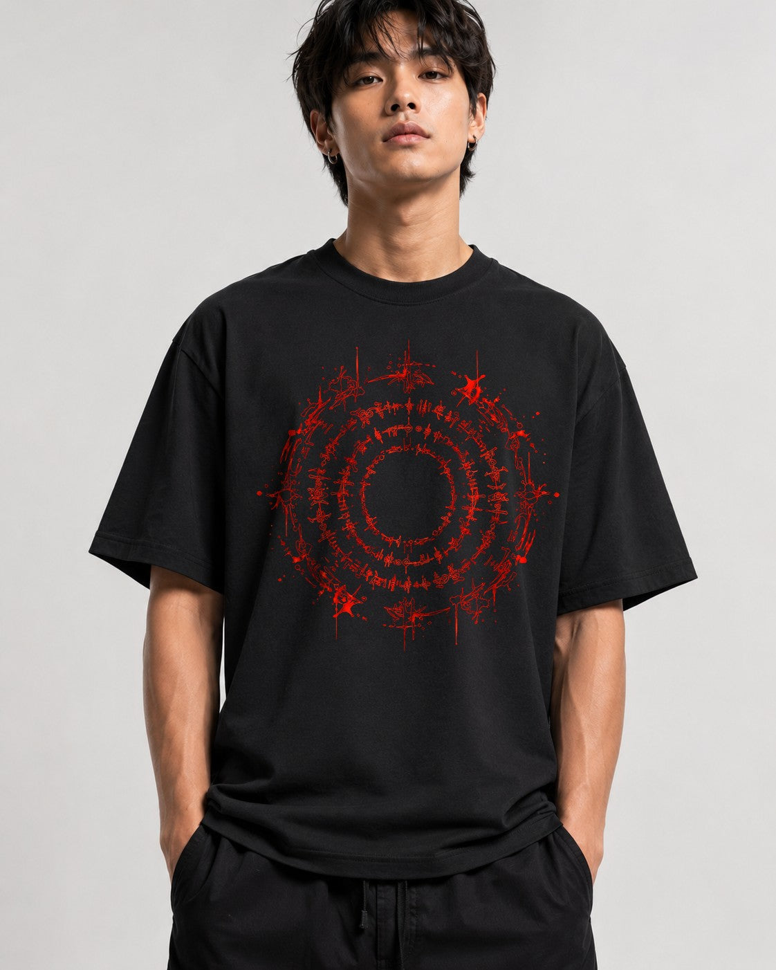 Blood Ritual Circle - Black