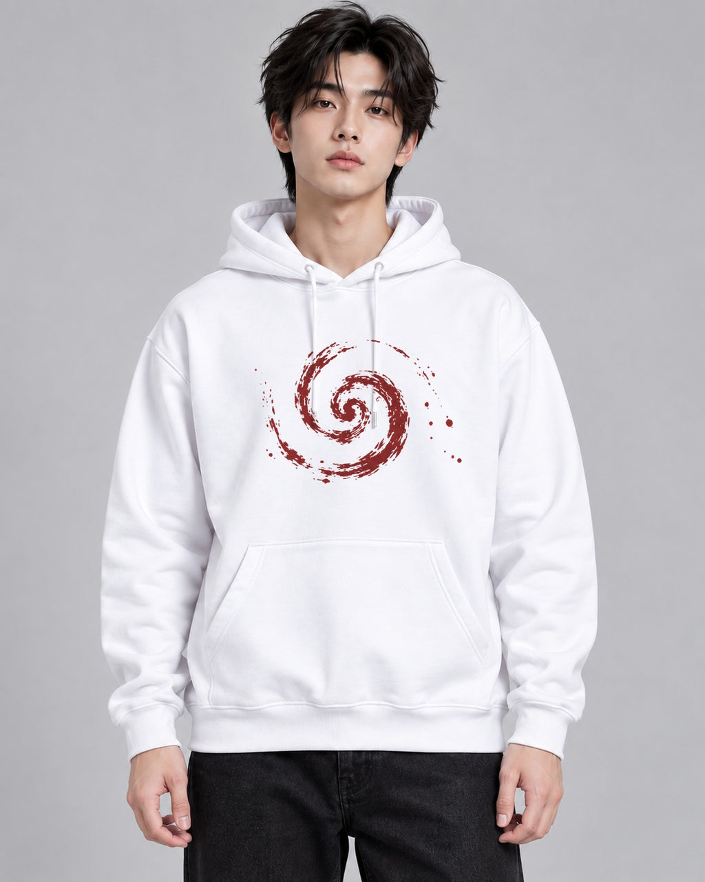 Blood Spiral Vortex - White