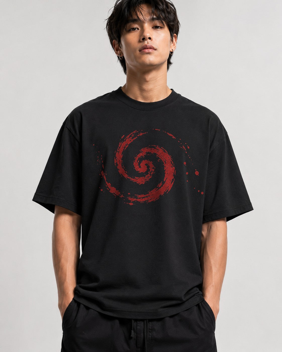 Blood Spiral Vortex - Black