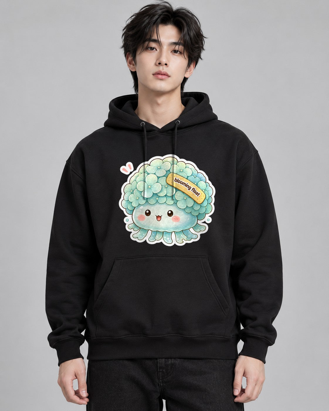 Blooming Float Jellyfish - Black