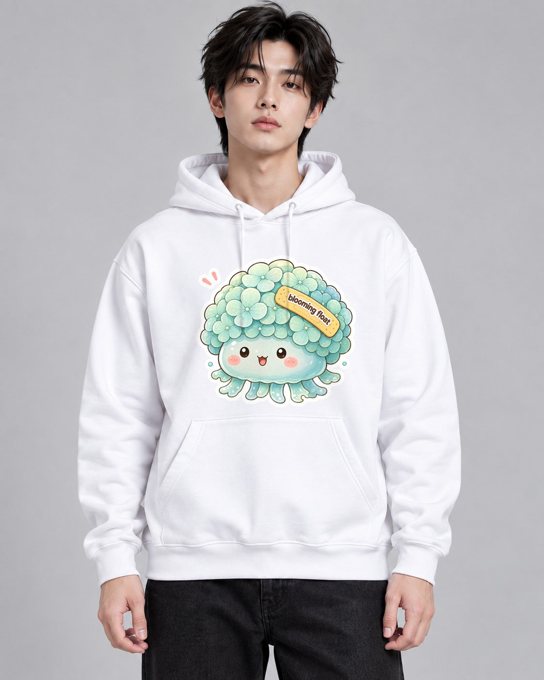 Blooming Float Jellyfish - White