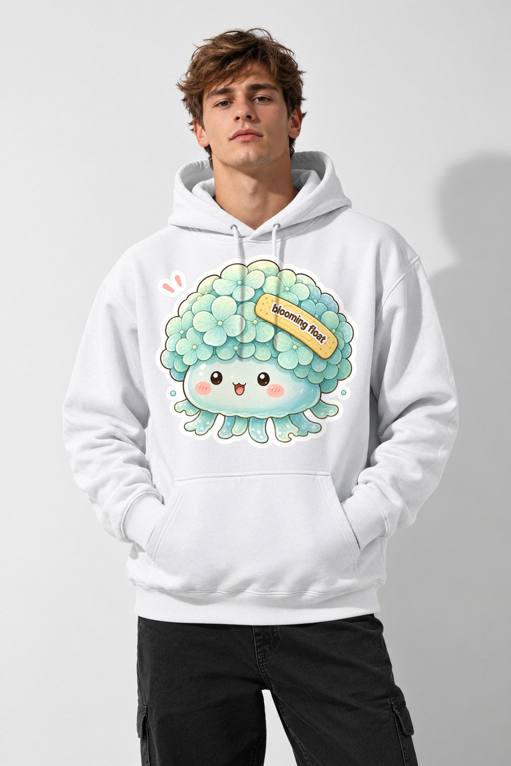 Blooming Float Jellyfish - White