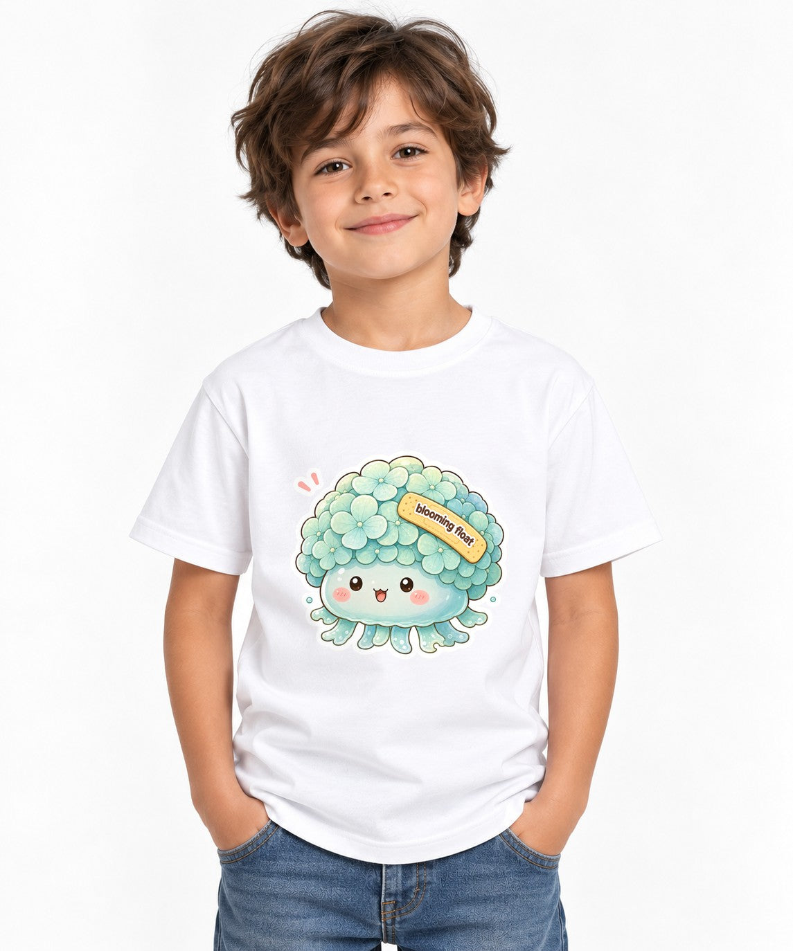 Blooming Float Jellyfish - White