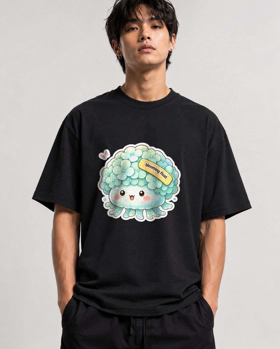 Blooming Float Jellyfish - Black