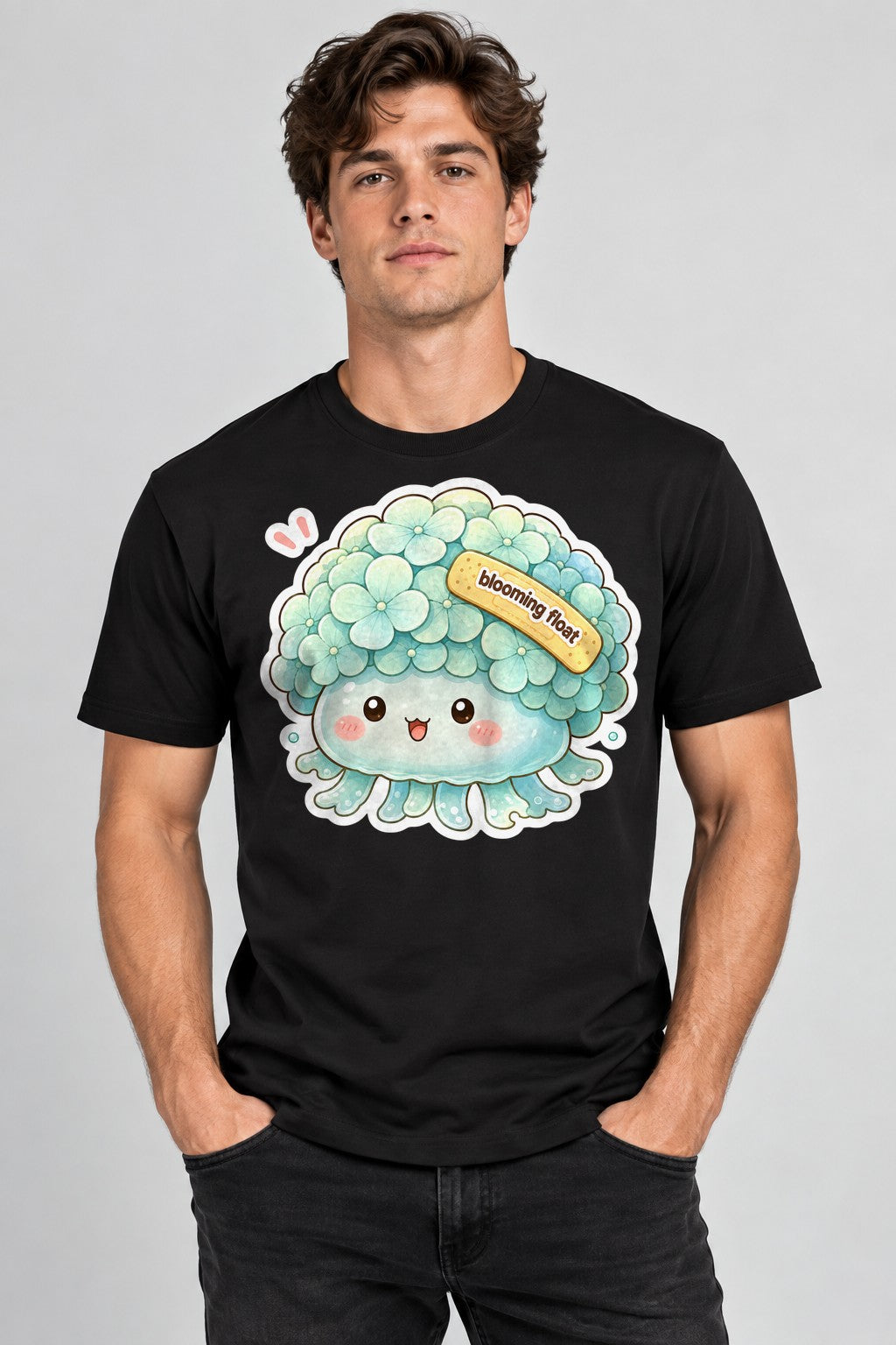 Blooming Float Jellyfish - Black
