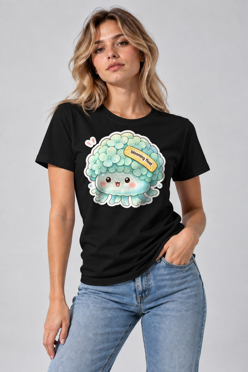 Blooming Float Jellyfish - Black
