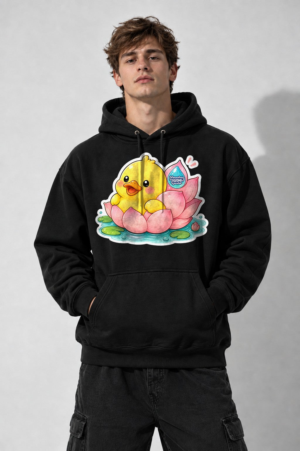 Blooming Quack - Black