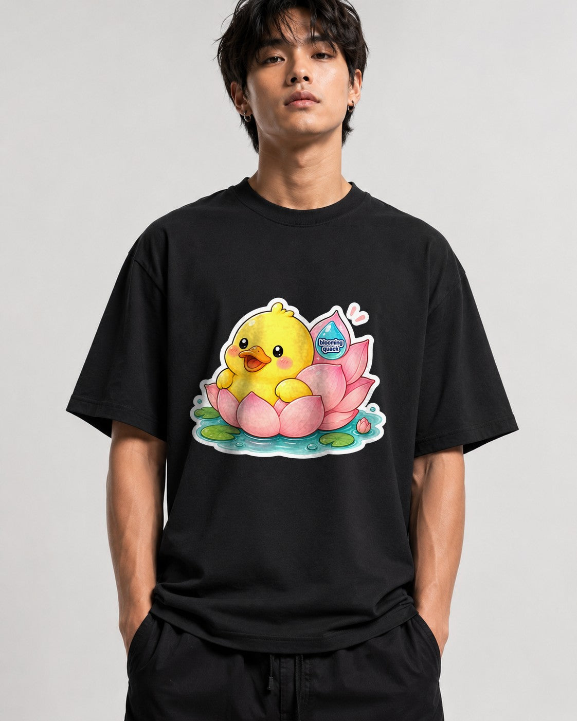 Blooming Quack - Black