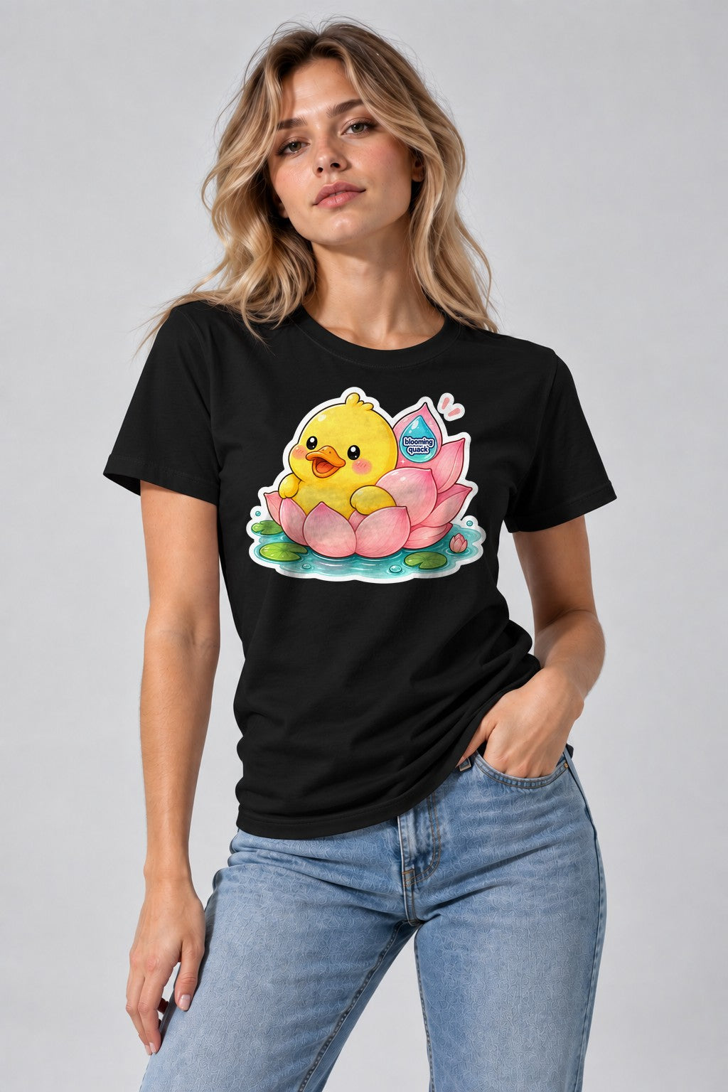 Blooming Quack - Black