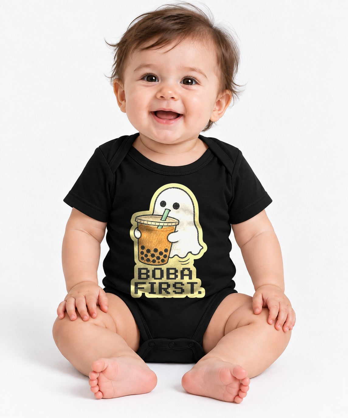 Boba First Ghost - Black