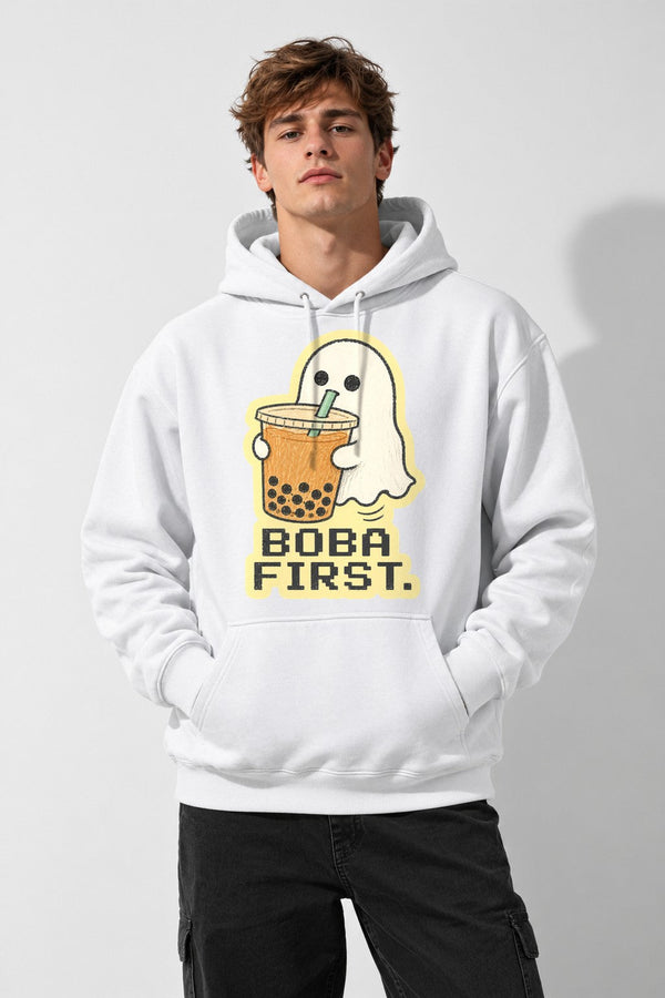 Boba First Ghost - White