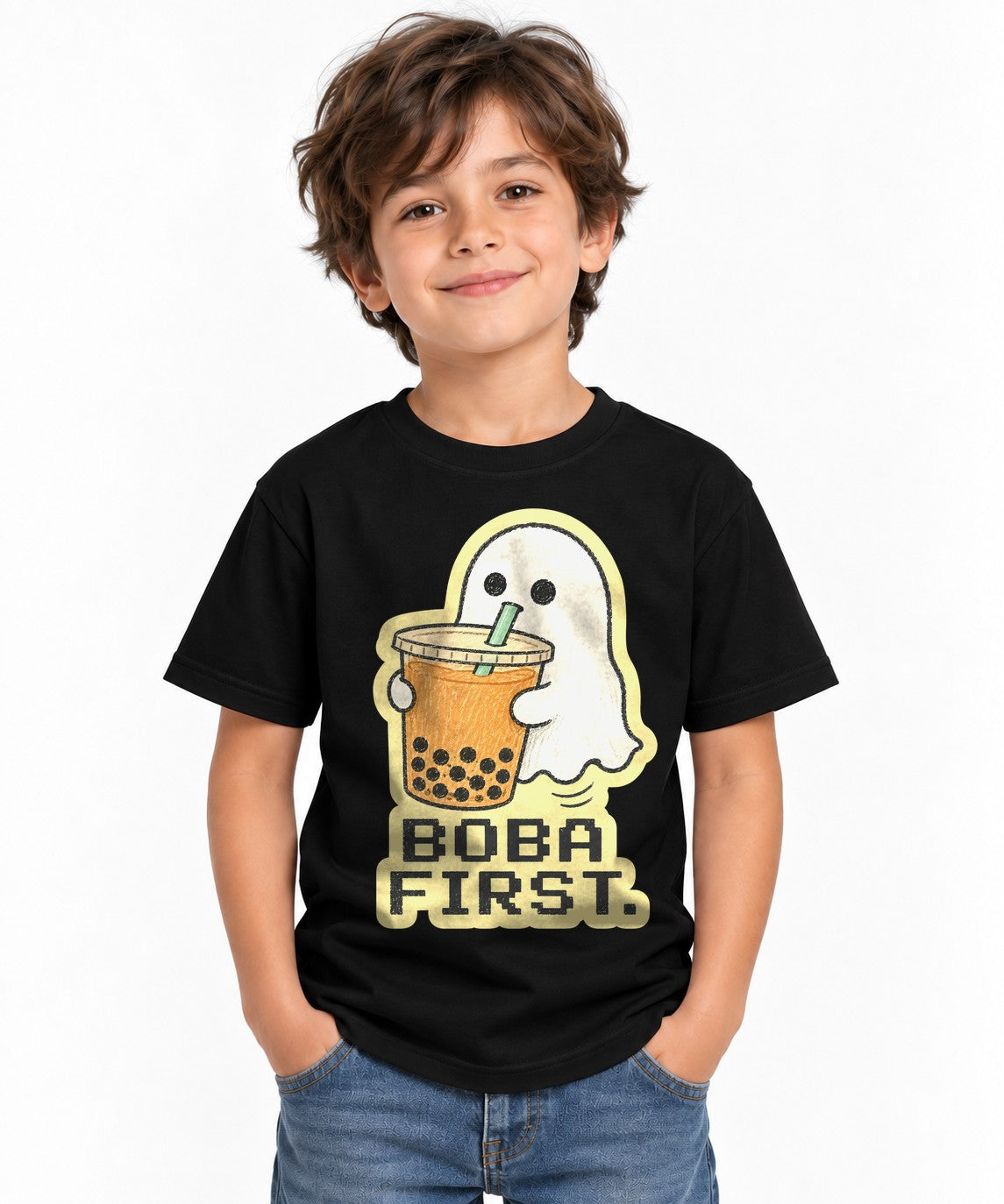 Boba First Ghost - Black
