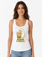 Boba First Ghost - White