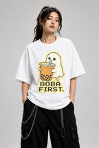 Boba First Ghost - White