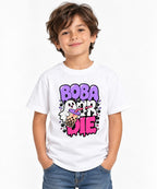 Boba or Die Shirt - Kawaii Bubble Tea Ghost Graphic Tee - White