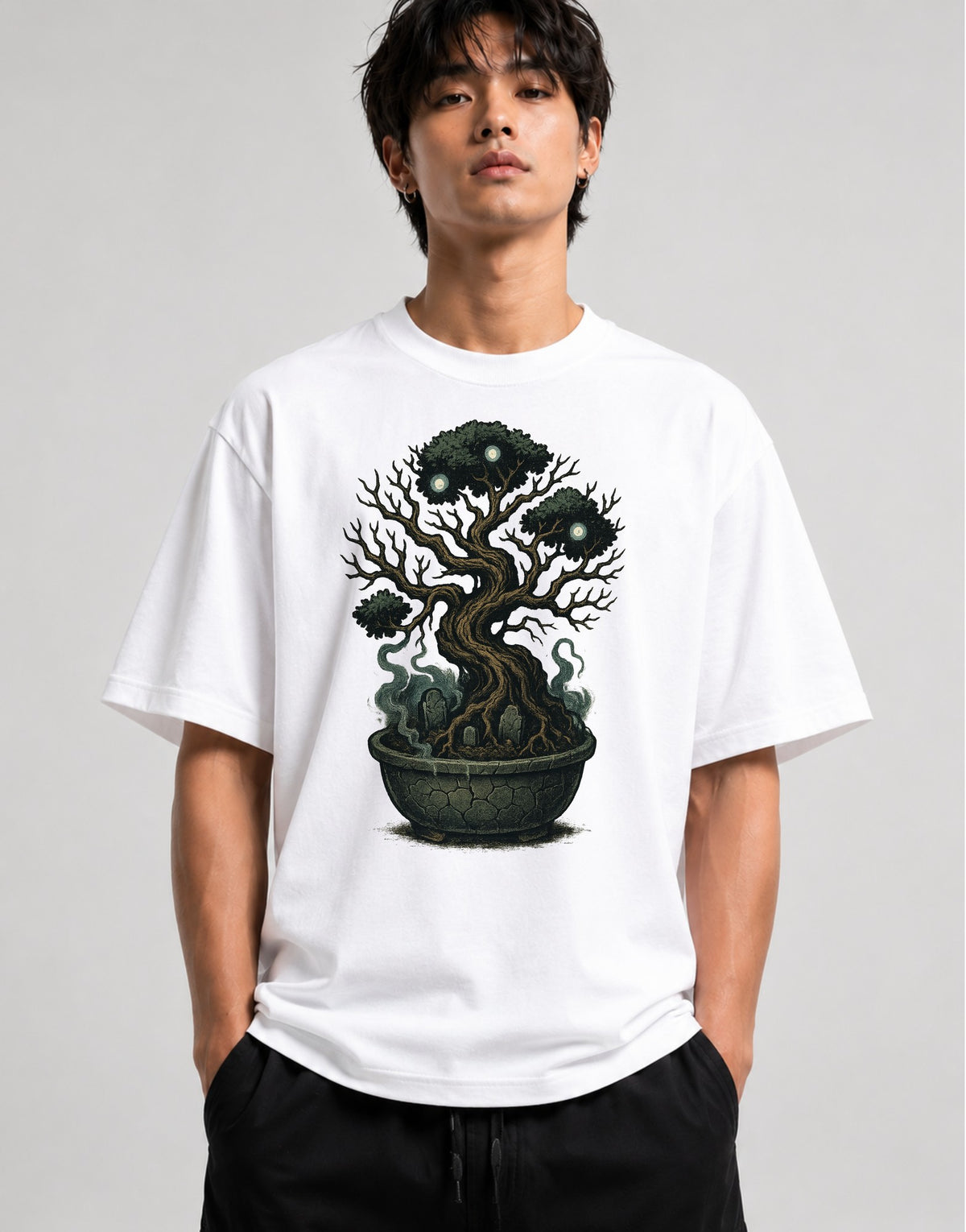 Bonsai Cemetery - White