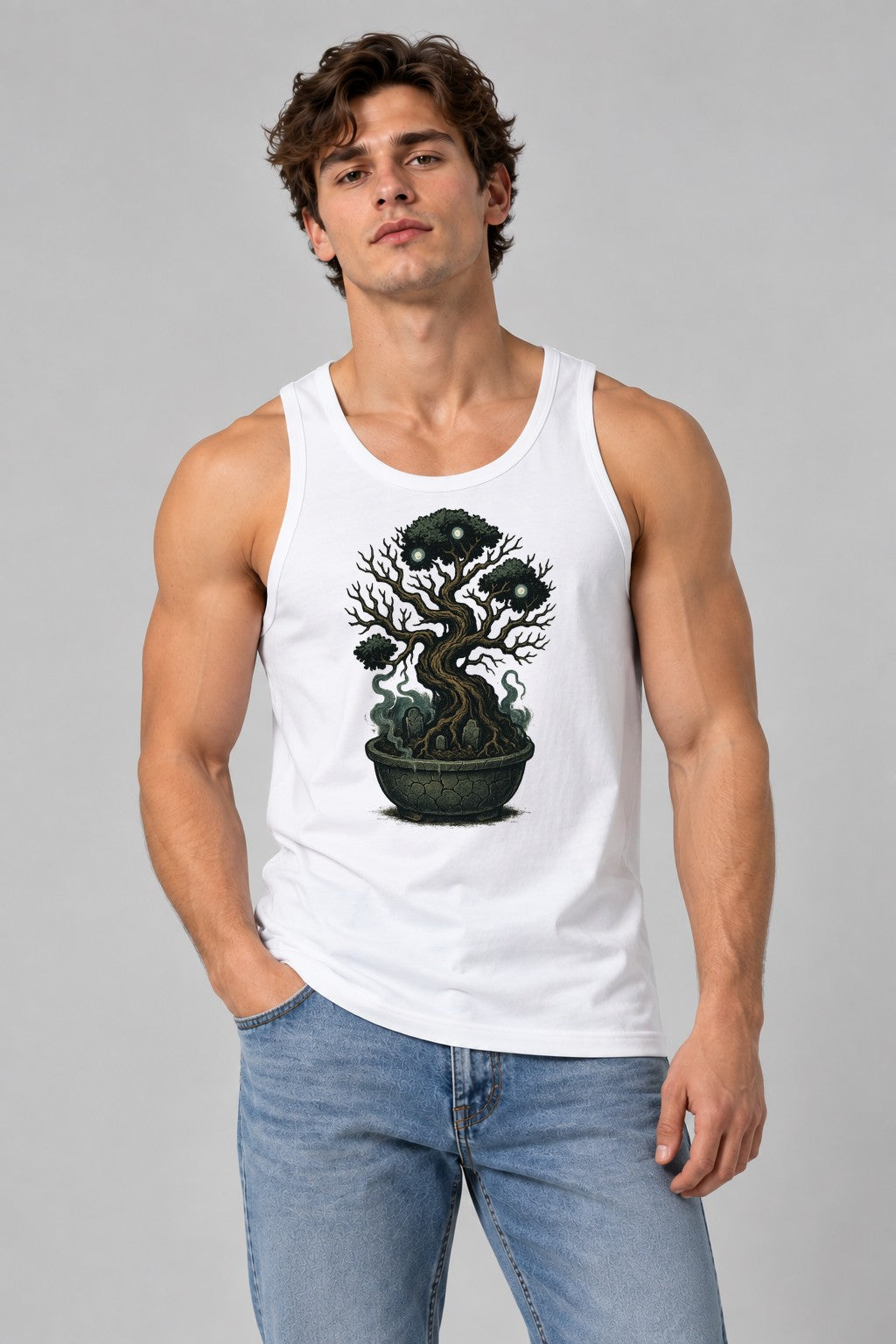 Bonsai Cemetery - White