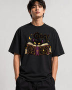 Boo Spellbook Cat - Black