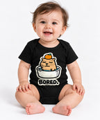 Bored Capybara Bath - Black