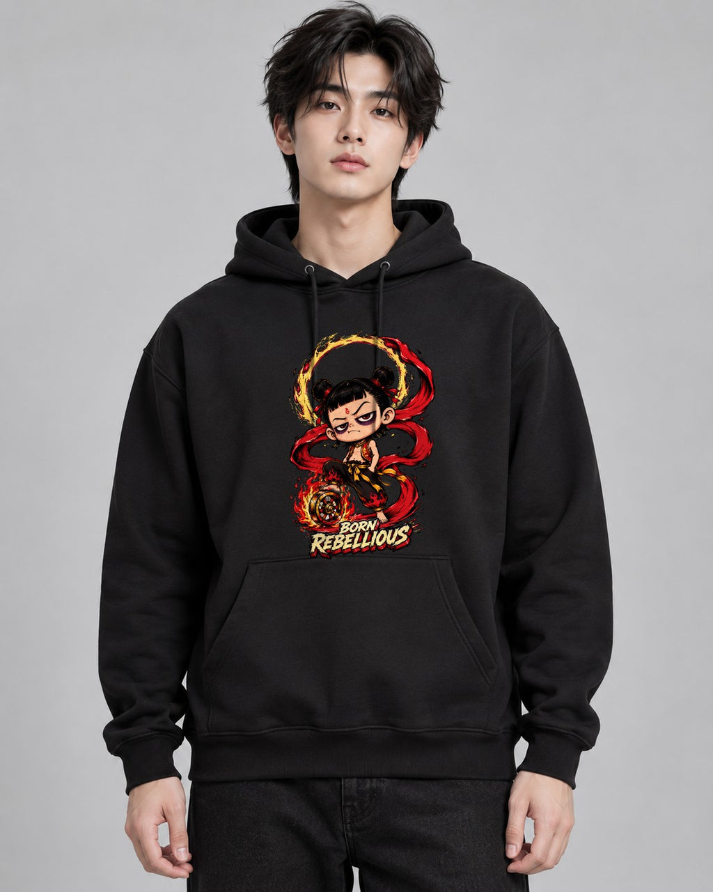 Born Rebellious - Black