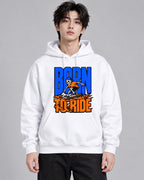 Born To Ride - White