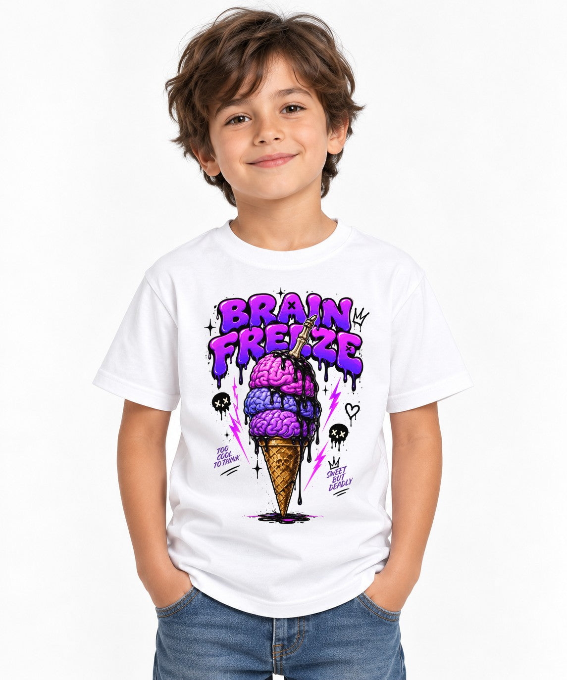 Brain Freeze - White