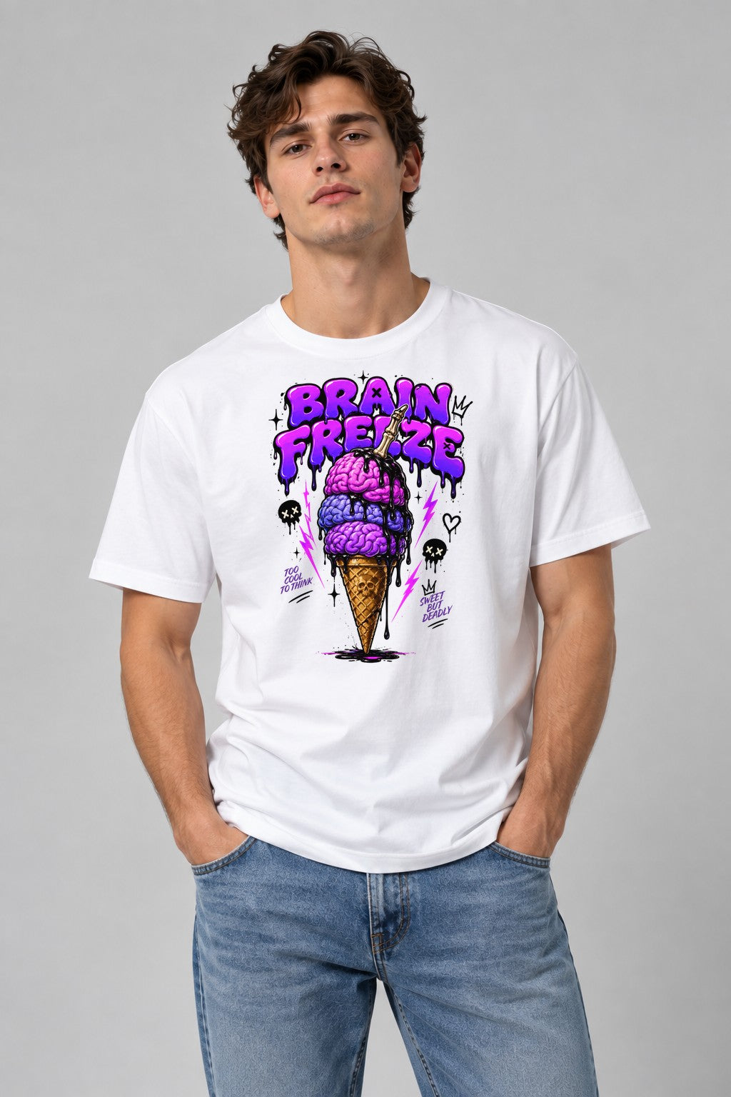 Brain Freeze - White