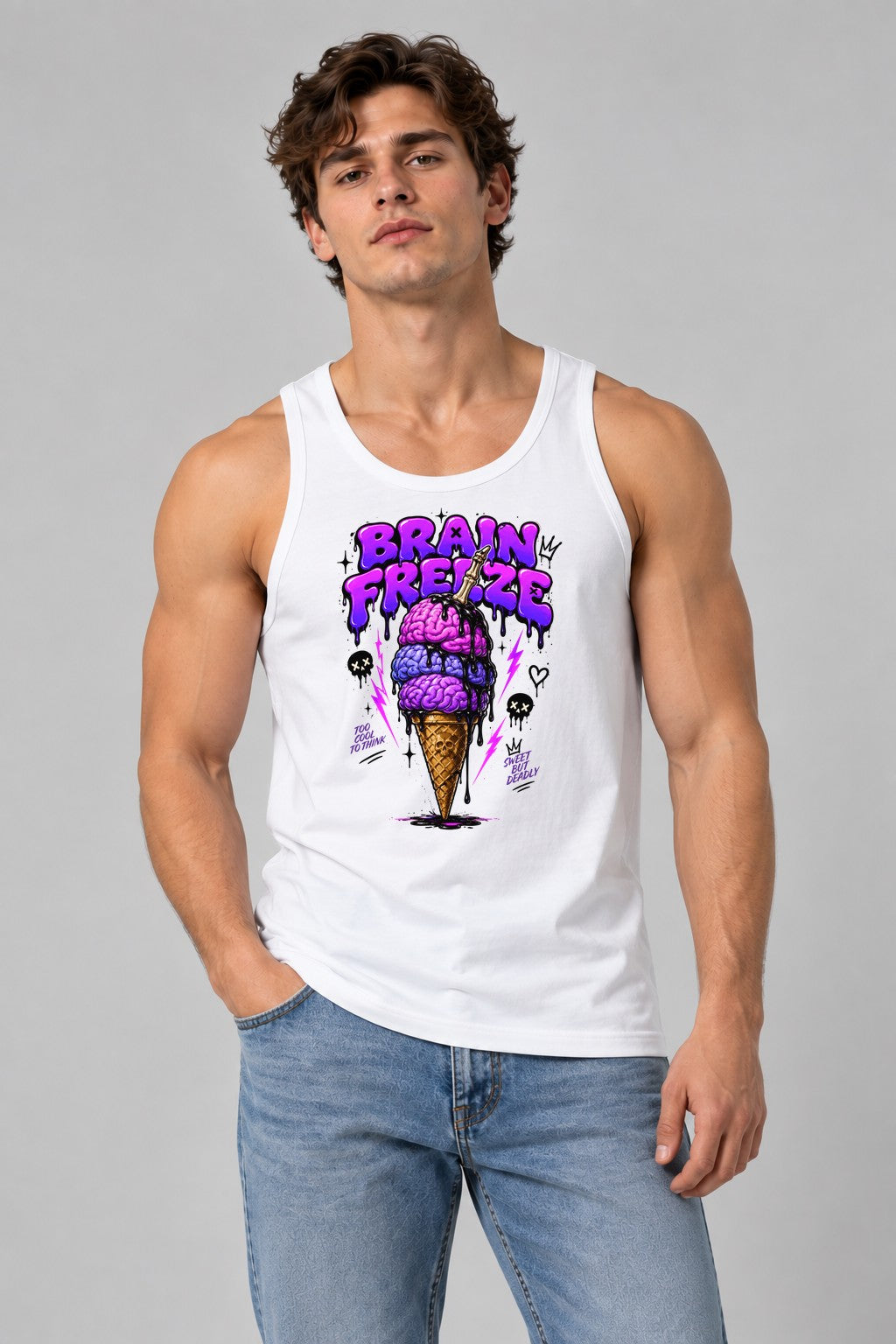 Brain Freeze - White