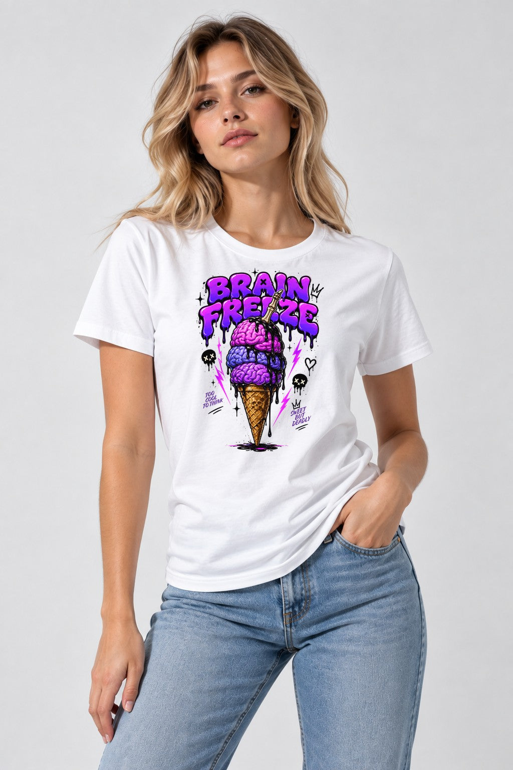 Brain Freeze - White
