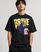 Brave Pink Dog - Black