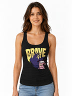 Brave Pink Dog - Black