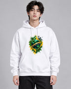 Brazil Landmark Emblem - White