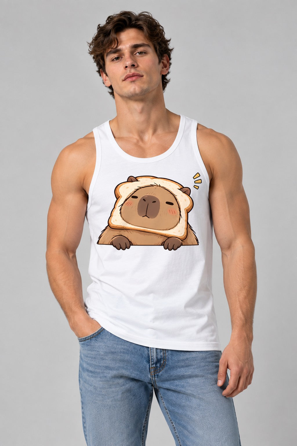 Bread Bear Hug - White